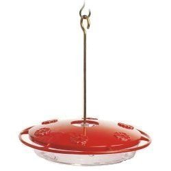 Aspects Hummingbird Hummzinger Feeder (6 feeding ports - 16-oz feeder - 8'' diameter)
