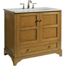 36 Vanity Ballard With ADJ Door & Drawer Seas