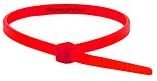 Brand New Cable Tie 4 inch 18LBS, 100pcs/Pack - Red
