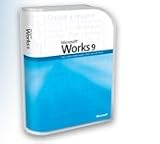 Microsoft Works - ( v. 9.0 ) - licence and media - 1 PC - OEM - CD - Win - German - Refresh
