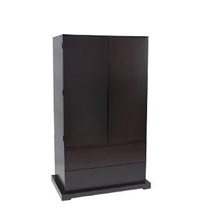 Zurich TV Armoire In Cappuccino Finish