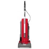 Upright Vacuum Cleaner, 18.5 lbs, Gray