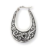 Sterling Silver Hoop Earrings