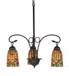 Autumn Acorns Chandelier 20.5 W Meyda 73983