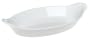 Pillivuyt Porcelain 9-1/2-by-5-1/2-Inch Oval-Eared Dish