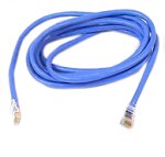 Belkin A3L791-S 50-Foot RJ45 CAT 5e Snagless Molded Patch Cable (Blue)