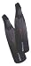 Sporting Goods : Picasso Black Team Full Foot Free Diving Fins
