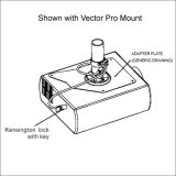 Peerless Armor Lock Plus Acc 020 - Security Cable Lock