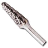 Champion Cutting Tools (CCTSL3NF) 3/8 Dia. x 1-1/16 L NF Carbide Bur, 14 Degree Taper, Radius End