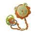 Lion Pacifier and Leash, Circus Collection