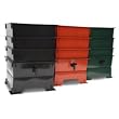 5 Tray Worm Factory Vermicomposting System - Black