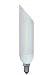 Energiesparlampe DecoPipe schräg 9W E14 190mm 38mm Kaltweiß