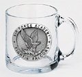 Air Force Falcons Clear Coffee Mug