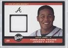 2002 Upper Deck Vintage Timeless Teams Game Jersey #JAJ - Andruw Jones Jsy