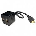 Cables Unlimited Premium 12-inch HDMI Cable Splitter (PCM-2275)
