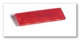 Grote Mini Stick-On, Rectangular Reflector - Yellow, one per pack