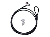 PC Guardian Ezolution Classic 2900-90 Keyed Differently - Security cable lock - black - 6 ft