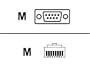 RJ45 To Db9 Serial Connector Converter