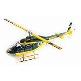 2003 NFL Limited Edition Diecast Bell Jet Ranger Helicopter - Green Bay Packers