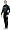 Tilos 3/2mm Enigma Titanium Superstretch Jumpsuit Black/Blue Large