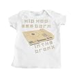Boy's White Infant T-Shirt with Hip Hop (Bronx) Design - 6 Months