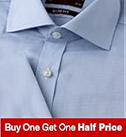 Slim Fit Sartorial Pure Cotton Rib Stripe Shirt