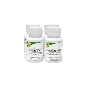 InflaMend Natural Joint Pain Relief with Celery Seed Extract - 4-pack 60cap bottles