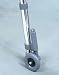 Rear Walker Wheels with Brakes