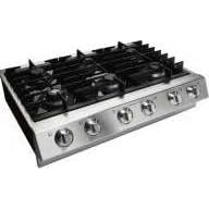 Electrolux ICON : E36GC75GSS 36in Designer Series Slide-in Gas Cooktop