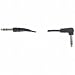 HOSA STEREO 1/4" PHONE - RT. ANGLE STEREO 1/4" PHONE, 5ft. Molded Cable