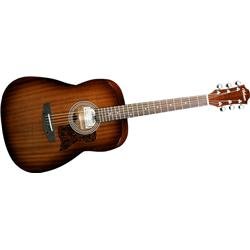 Hohner HW300 Mahogany Dreadnaught Acoustic Guitar Satin Natural Finish