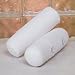 LARGE white TERRY Cloth inflatable bathtub spa cylander shaped BATH Pillow TUB NEW