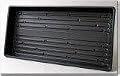 5 Pack of Durable Black Plastic Wheatgrass Growing Trays (without holes) 21