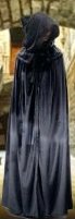 new Sinister Gothic Medieval ancient style Black Opera Cape (The Digital Angel)