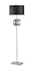 George Kovacs P746-077 Floor Lamp Chrome Black Portables