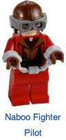 Naboo Fighter Pilot - Lego Star Wars Minifigure