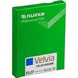 Fujifilm Fujichrome Velvia RVP 50 Color Slide Film ISO 50, 4 x 5
