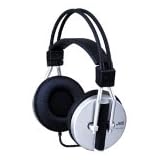 JVC HAG55 Traditional Headphones with 50mm Driver (Silver)