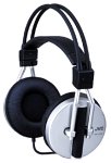 JVC HAG55 Traditional Headphones with 50mm Driver (Silver)
