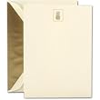 Engraved Gold Pineapple Invitation Cards