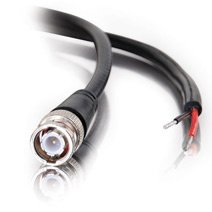 100ft Siamese RG59 U BNC Coaxial Cable with 18 2 Power Cable by Cables To Go