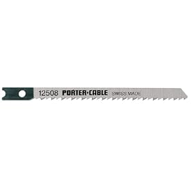 Porter Cable UNIVERSAL JIG SAW BLADE WOOD 3-5 8 10T (5 PIECES) Part No. 12508-5 by Porter-Cable