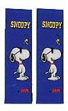 Snoopy Sunglasses Seat Belt Shoulder Pad - Blue