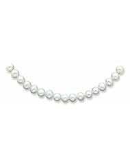 14k 6.5-7mm White Freshwater Onion Cultured Pearl Necklace