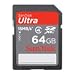SanDisk 64GB Ultra 15MB/s SDXC Memory Card (SDSDRH-064G-P36, Retail Packaging)