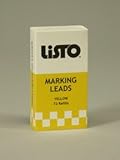 Listo 162 Refill, Box of 72, YELLOW