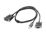 Cables To Go 10 Feet M1 To Vga Male With Usb Cable For Devices With new Universal M1 Connector