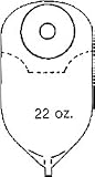 Nu-Hope Laboratories 798675 Urinary Oval E Post-Op Adult Pouch Flat Pre-Cut 1.75 x 3.25 Inch Opening - Box of 10