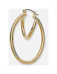 14k Fancy Tube Multiple Hoop Earrings