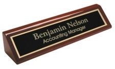 Desk Name Plate